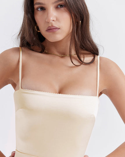 Elegante maxi-jurk