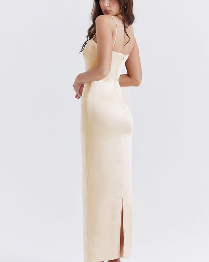 Elegante maxi-jurk