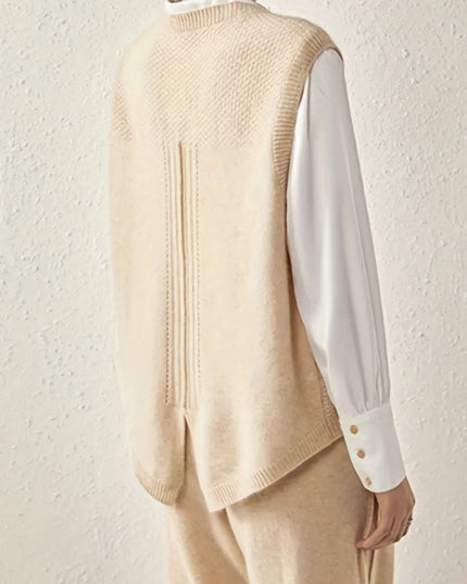 Gebreide vest