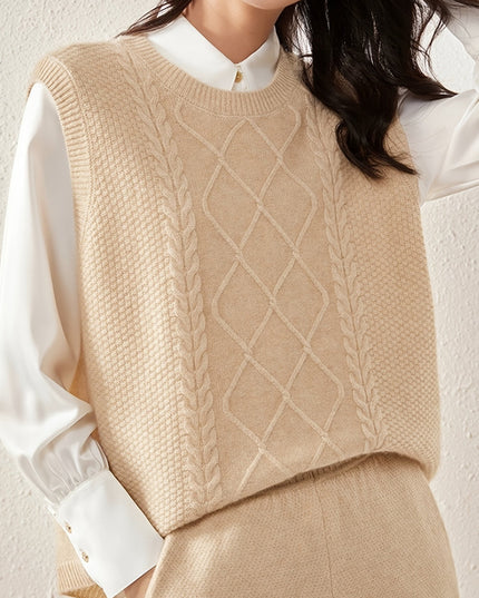 Gebreide vest