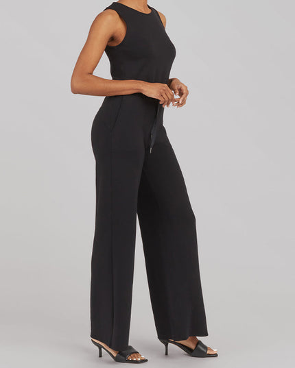 Casual crop top met wijde broek