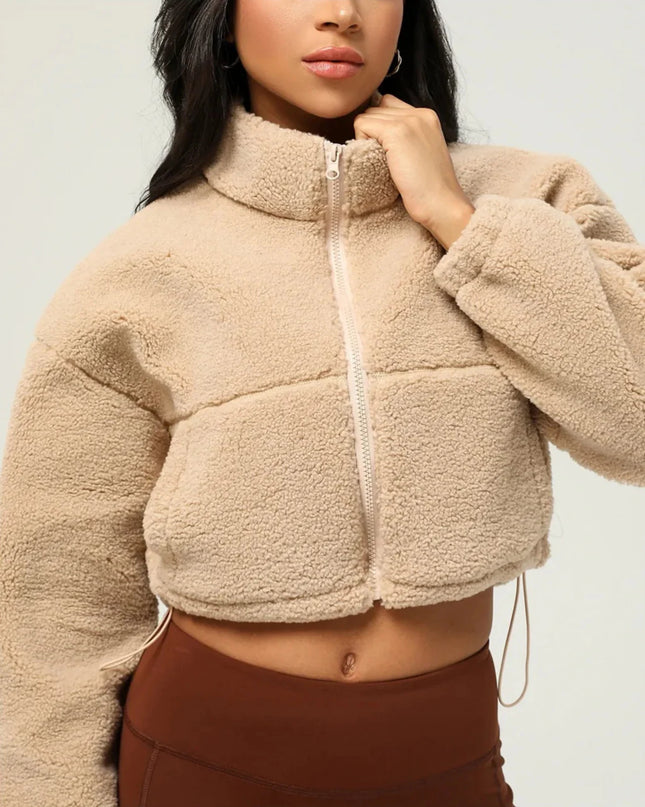 Evvelin zachte fleece bovenkleding