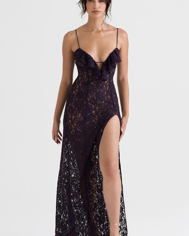 Nightshade maxi-jurk met cropped pijpen