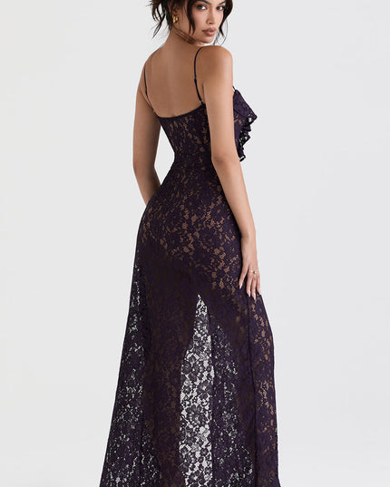 Nightshade maxi-jurk met cropped pijpen