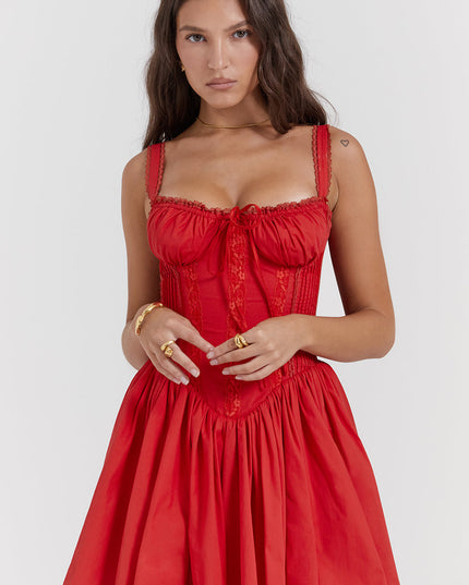 Corset Ageli mini-jurk