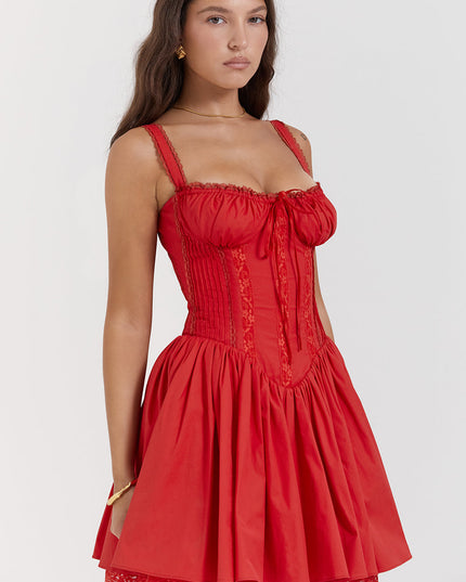 Corset Ageli mini-jurk