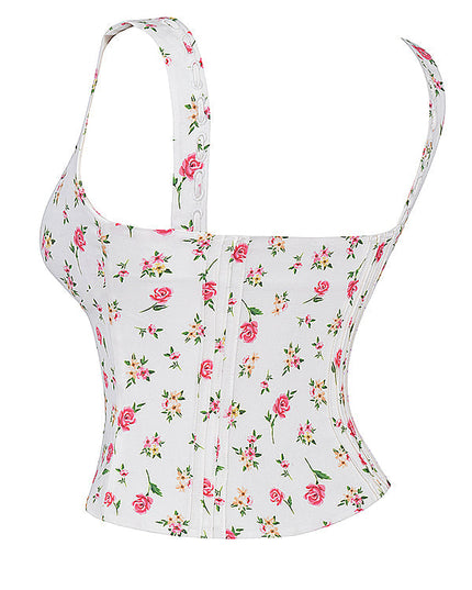 Casual top met bloemenpatroon